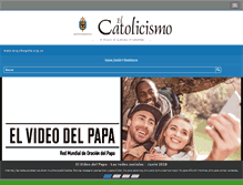 Tablet Screenshot of elcatolicismo.com.co